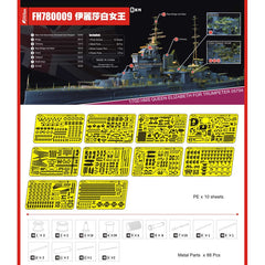 Flyhawk FH780009 1/700 HMS Battleship Queen Elizabeth FOR TRUMPETER 05795