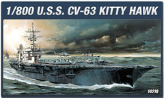 ACADEMY 14210 1/800 Scale USS Kitty Hawk Plastic Model Kit 14210 CV-63