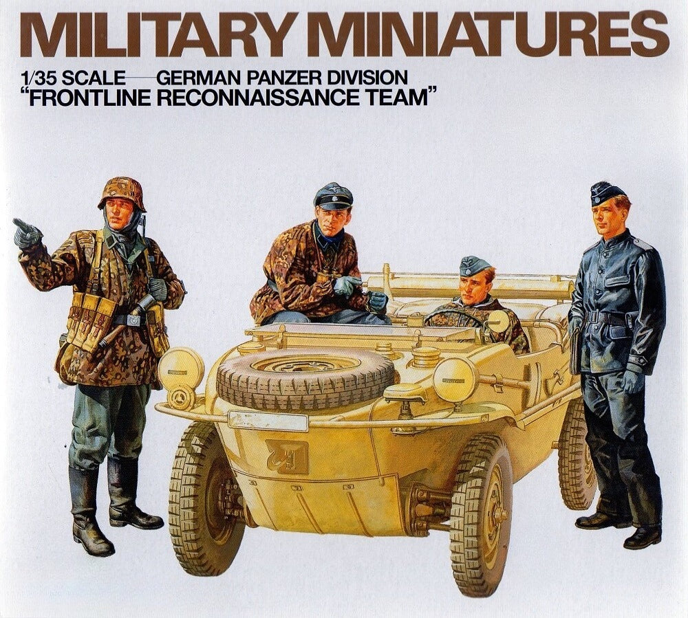 Tamiya 35253 1/35 Military Model Kit WWII German Front Line Reconnaissance Team