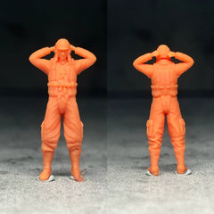 World War II pilot small-scale soldier figure single person LSSNO10  1/35/48/64/72/87/100/144