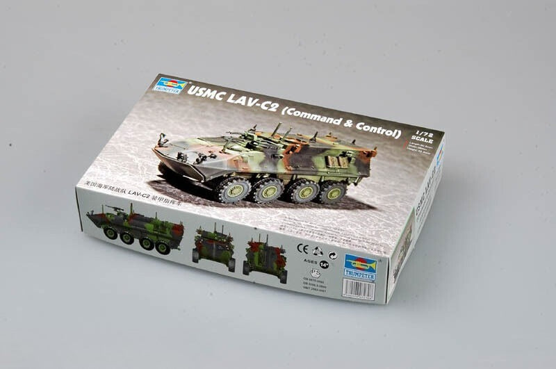 Trumpeter 1/72 07270 LAV-C2 (Command & Control) — scale model kit