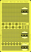 Rainbow PE 1/700 IJN Deck Rails (for aircraft, torpedo & depth charges) RB7132