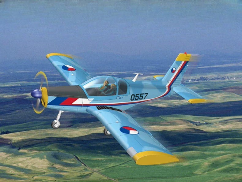 Trumpeter HOBBY BOSS 1/72 Czech "Zlin" Z-142 80282 — scale model kit