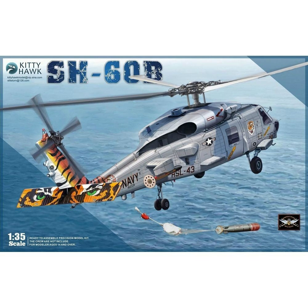Kitty Hawk KH50009 1/35 SH-60B "Seahawk" — scale model kit