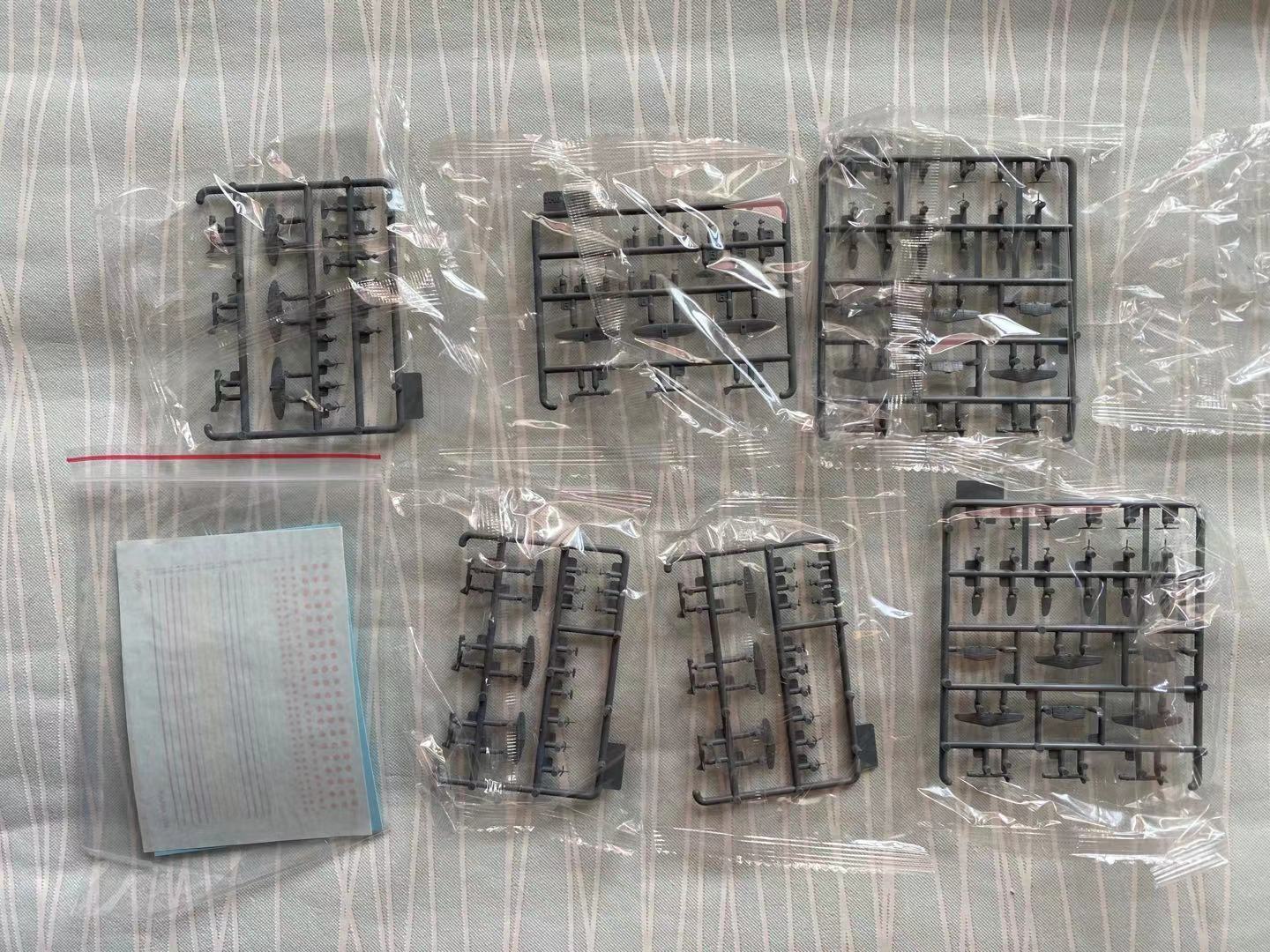 KAJIKA KM70005 1/700 IJN Carrier Based Aircraft I Plastic Model Kit