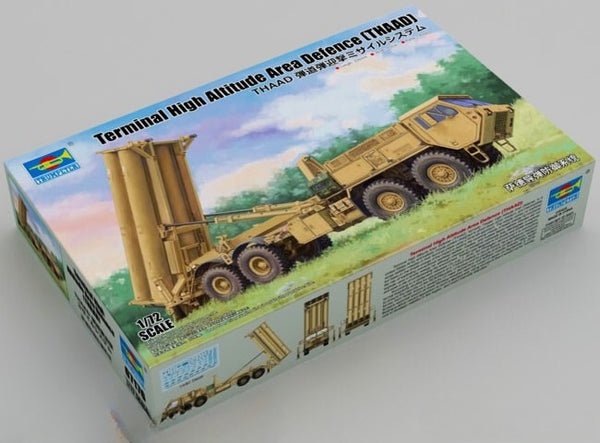TRUMPETER 07176 1/72 Scale THAAD BALLISTIC INTERCEPTOR MISSILE SYSTEM MODEL