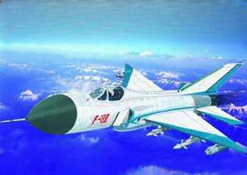 Trumpeter 01328 1/144 THE PLAAF F8-II Model kit — scale model kit