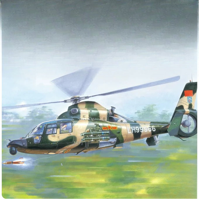 Trumpeter 1/35 05109 Chinese Z-9WA Helicopter — scale model kit