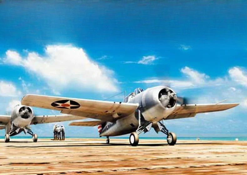 Trumpeter HOBBY BOSS 1/48 F4F-3 "Wildcat" Fighter (Late Type) 80327 — scale model kit