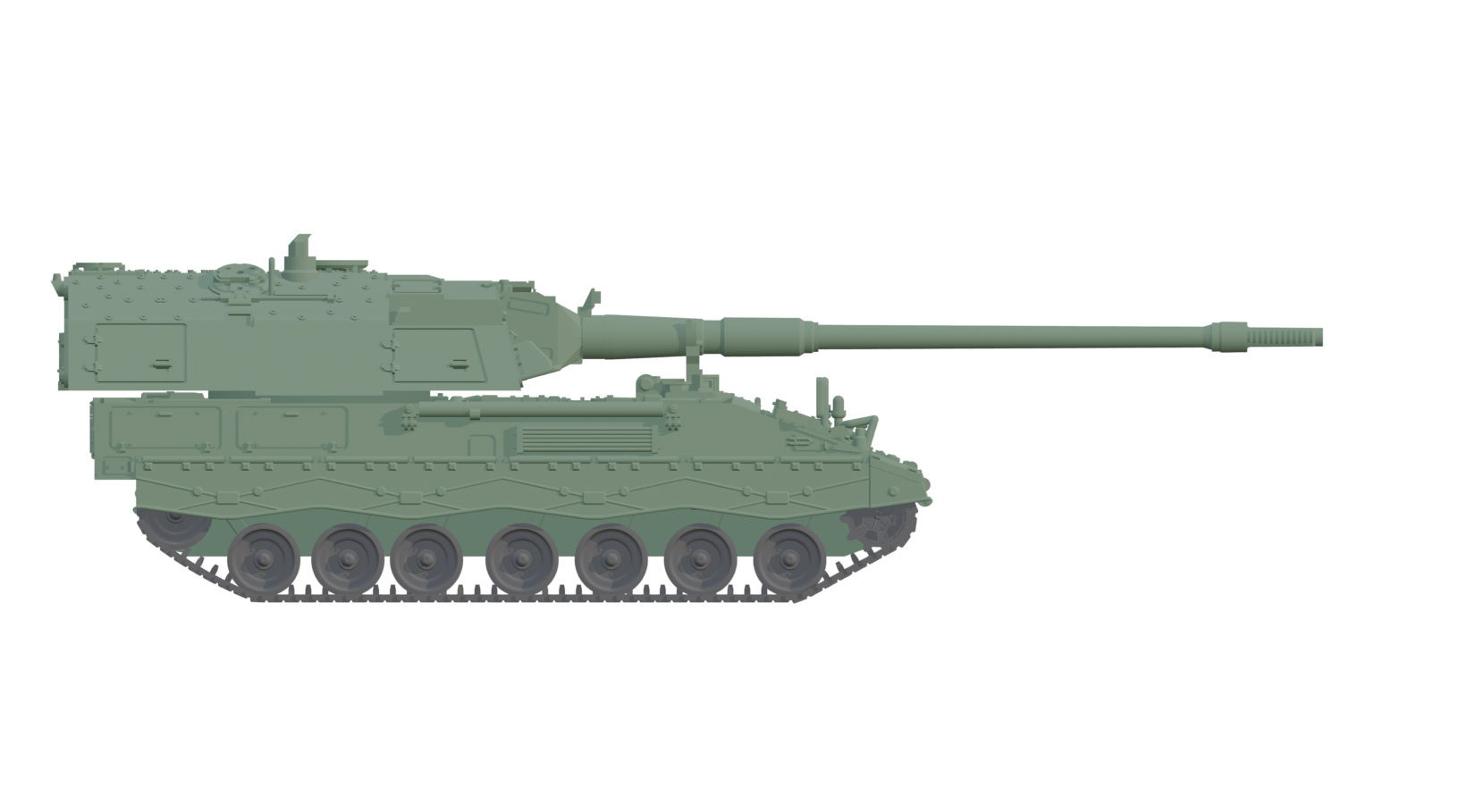 SSMODEL MODEL KIT 1/144 PzH-2000 artillery VSPG144GER0001