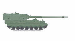SSMODEL MODEL KIT 1/144 PzH-2000 artillery VSPG144GER0001