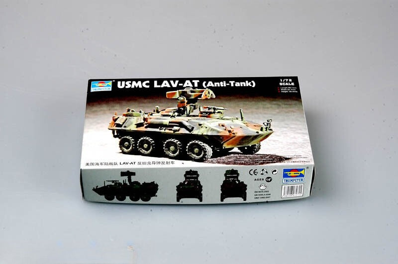 Trumpeter 1/72 07271 USMC LAV-AT (Anti-Tank) — scale model kit