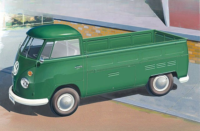 Hasegawa 1/24 Scale Model Car Kit VW Volkswagen Type 2 T1 Pick Up Truck 1967
