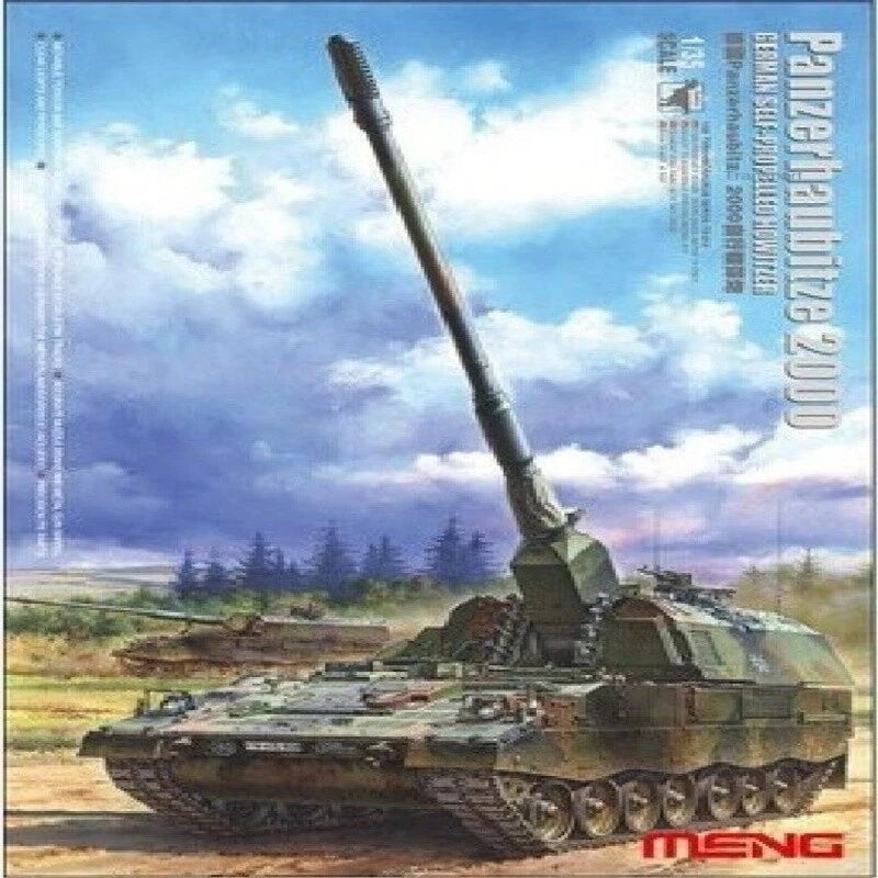 Meng Model - German Panzerhaubitze 2000 Self-Propelled Howitzer, 1/35, TS-012 — scale model kit