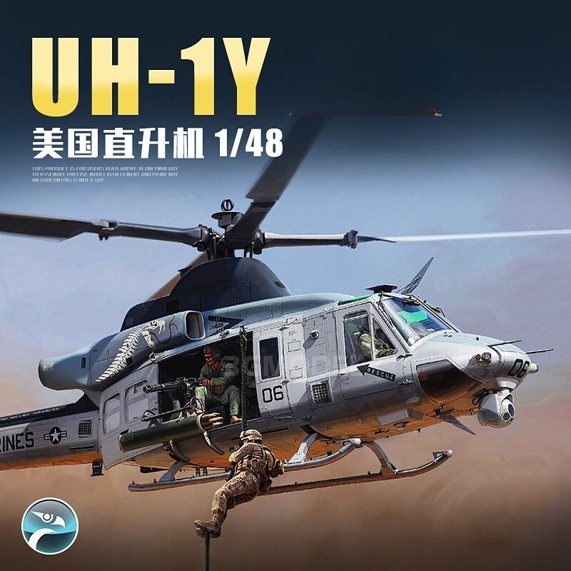 Kitty Hawk KH80124 1/48 U.S. UH-1Y Venom — scale model kit