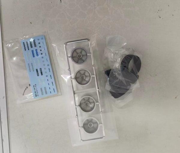 AOSHIMA  AO-05379 1/24 19inch AVS Model T6 Wheels and Tyres Set