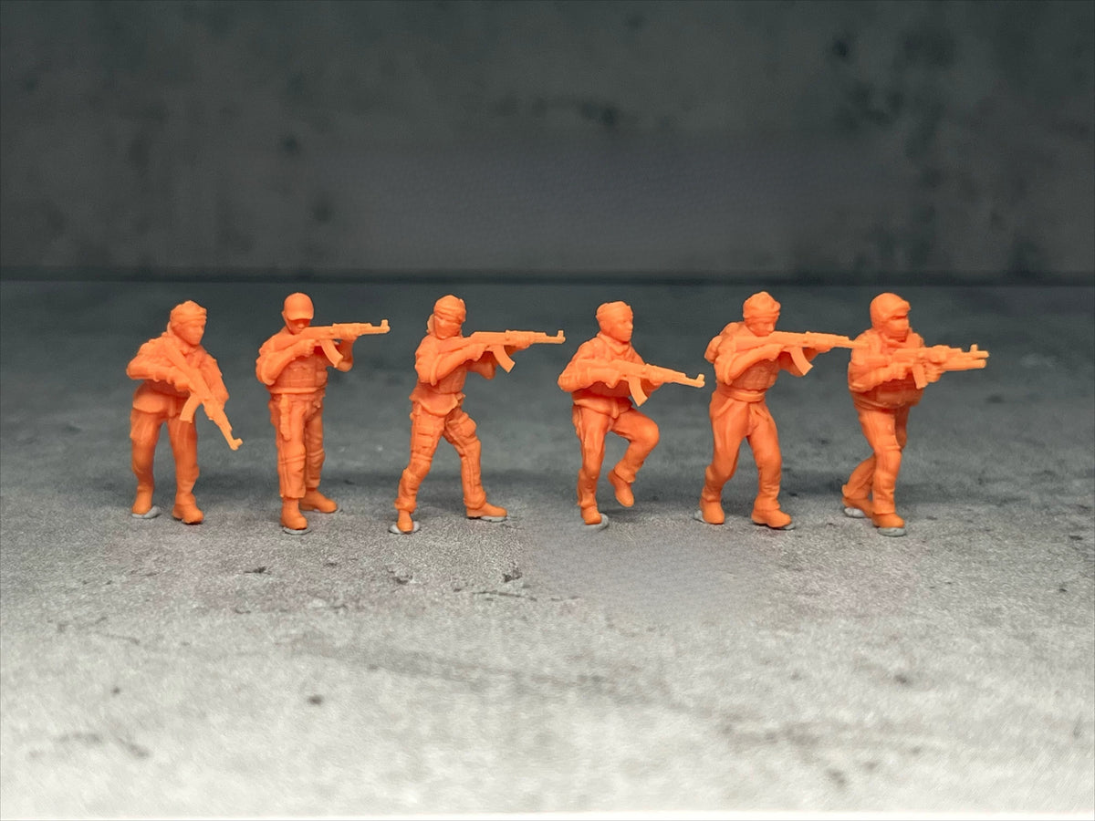 Modern Female Soldier Figures 6pcs LSSNO83 1/35/48/64/72/87/100/144