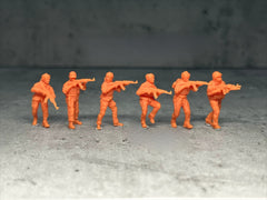 Modern Female Soldier Figures 6pcs LSSNO83 1/35/48/64/72/87/100/144