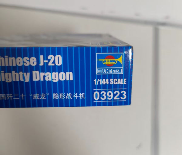 Trumpeter 03923 1/144 J-20 Mighty Dragon Steacth Fighter Aircraft Model Plane