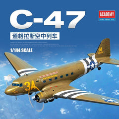 ACADEMY 12633 1/144 Scale USAAF C-47 Skytrain Model Kit