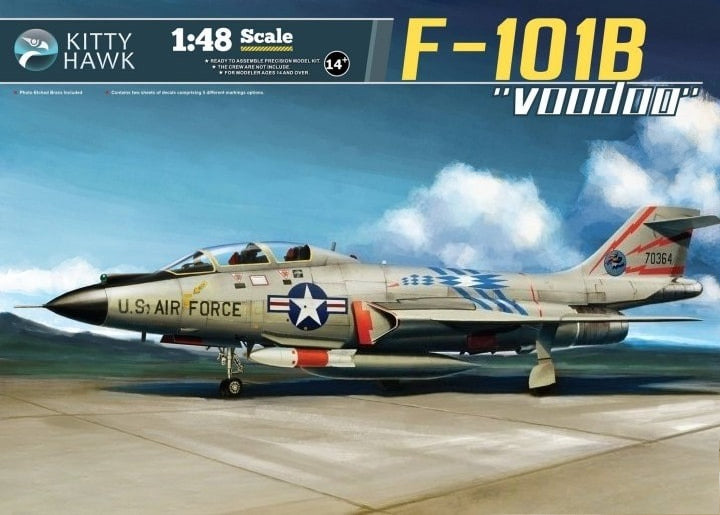 F-101B "Voodoo" - Kitty Hawk 80114 KH80114 skala 1/48 — scale model kit