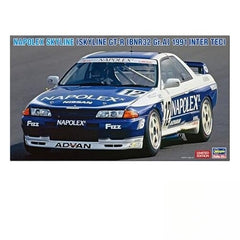 New Hasegawa 1/24 Napolex Skyline Skyline GT-R BNR32 Gr.A Spec 1991 InterTEC