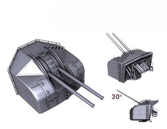 SSMODEL R700086 1/700 scale Jiujiu type 76mm twin anti-aircraft gun