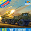 3G model Trumpeter assembly model 01026 1/35 Russian 9K57 Hurricane self-propelled MLRS