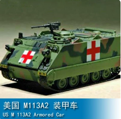 Trumpeter 07239 1/72Car US M113A2 Armored Tank Vehicle Plastic Model