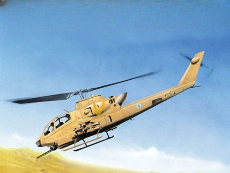 Trumpeter HOBBY BOSS 1/72 AH-1F Cobra Attack Helicopter 87224 — scale model kit