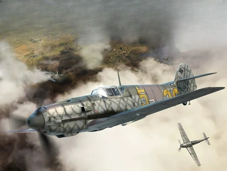 Trumpeter HOBBY BOSS 1/48 German Bf109E-3 Fighter 81791 — scale model kit