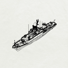 SSMODEL 625  Military Model Kit Soviet 1331M Small Anti-Submarine Vessel(Bottomless Version)