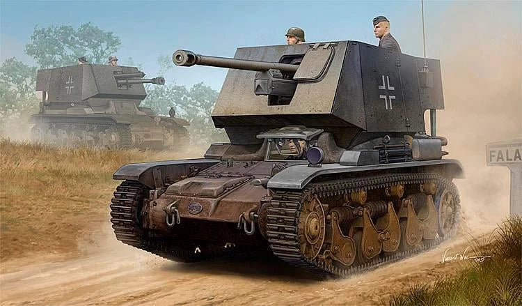 Hobbyboss 1/35 83808 Scale German Pz.kpfe.35 (T) Model Kit — scale model kit