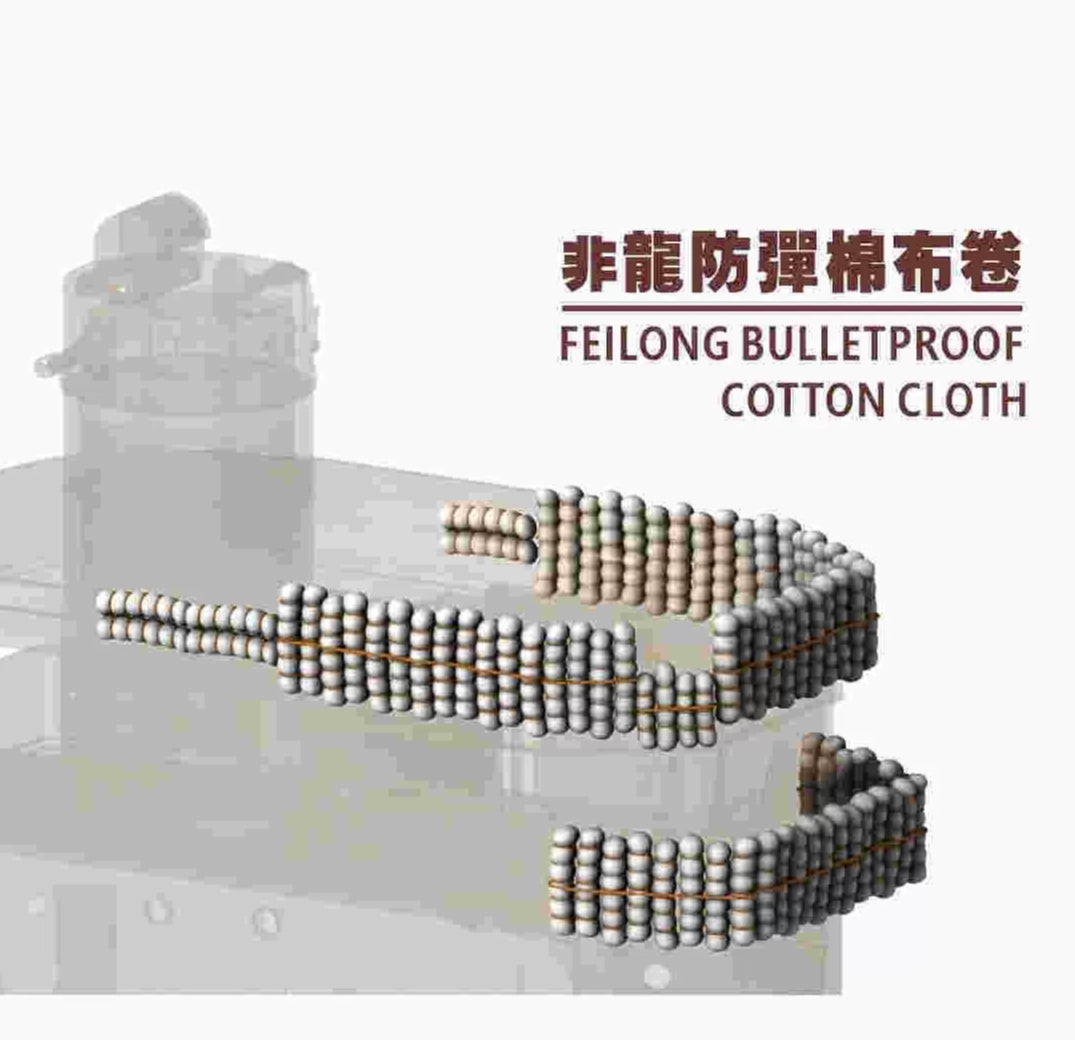 SSMODEL R350051   1/350Proportions flying long bridge bulletproof sandbags