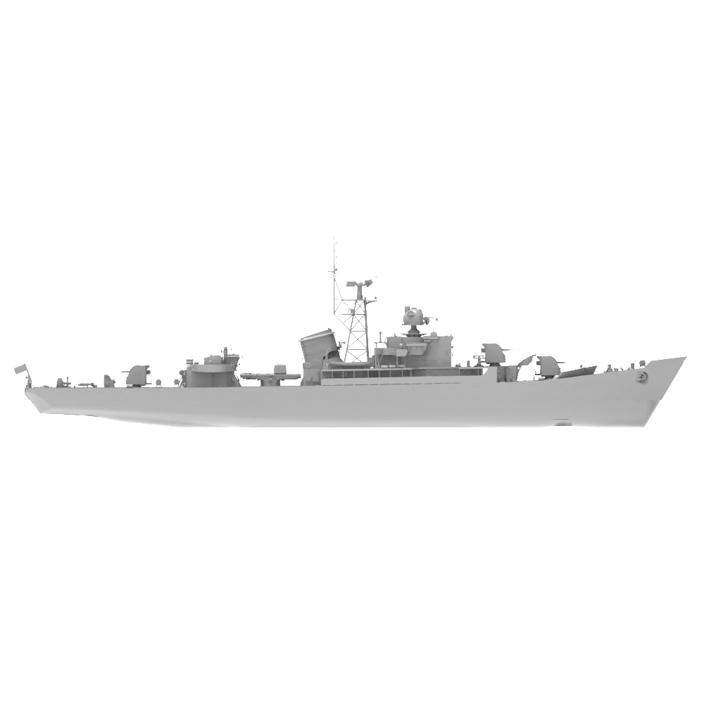 RHWS027 Military Model Kit Water Line Fregatte PR.50 Karl Marx — scale model kit