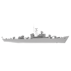 RHWS027 Military Model Kit Water Line Fregatte PR.50 Karl Marx