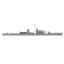 RHWS012 IJN Type K-7 No.4 Submarine Chaser Kusentei Water line