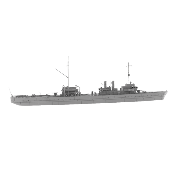 RHWS016 France Marne Class Destroyer Marne Water line