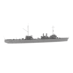 RHWS016 France Marne Class Destroyer Marne Water line