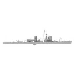 RHWS014 IJN Type K-3 No.1 Submarine Chaser Kusentei Water line