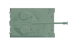 SSMODEL MODEL KIT 1/144 T92-LT tank VLT144USA0001
