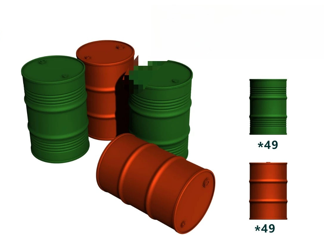 SSMODEL  R700099  1/700Proportion of common oil drums in various countries
