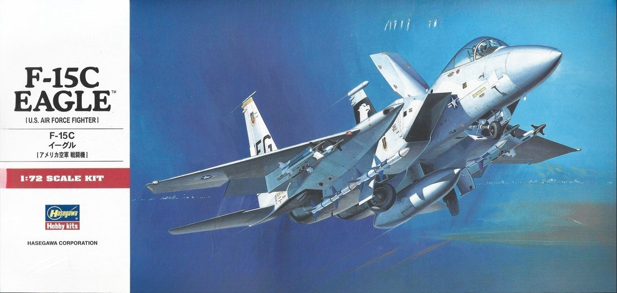 Hasegawa F-15C Eagle in 1/72 HA00336 Re-Issue 'SEALED' (102) — scale model kit