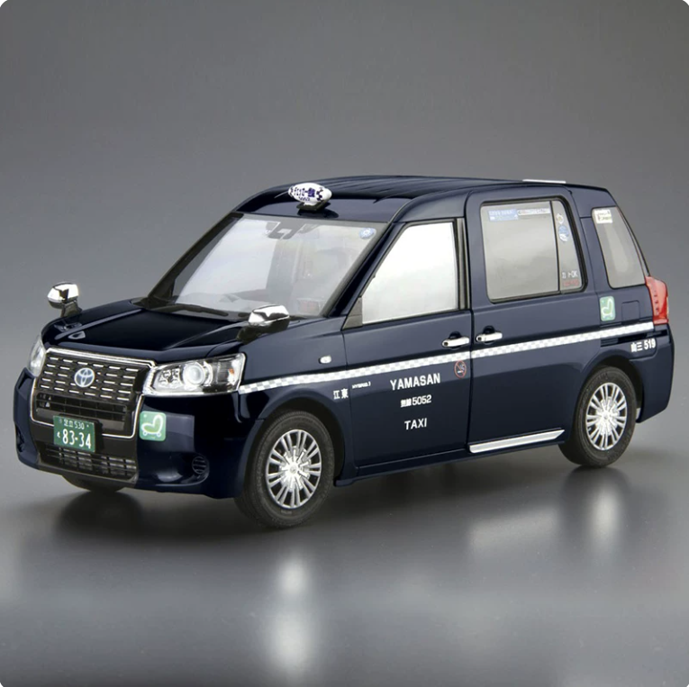 Aoshima AO-05717 1/24 Toyota NTP10 JPN Taxi '17 Checker Cab Main image