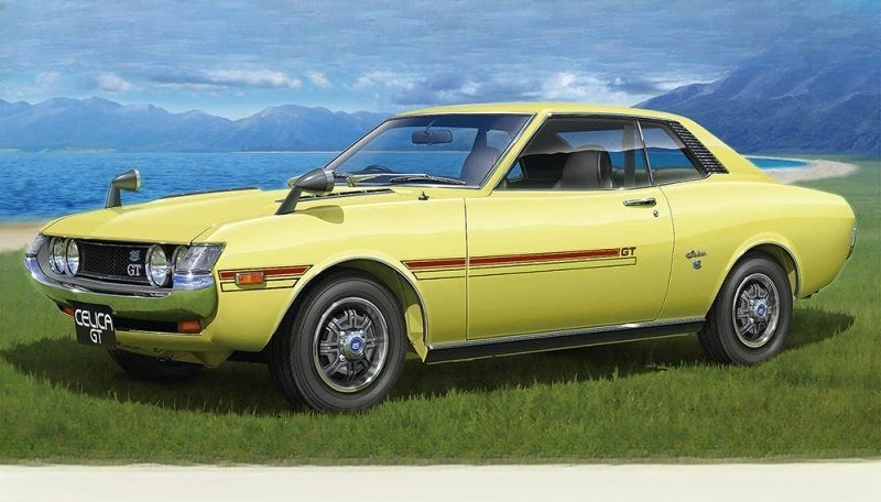 Hasegawa 20649 1/24 Model Car Kit Toyota Celica 1600GT TA22-MQ w/Genuine Wheel Main image