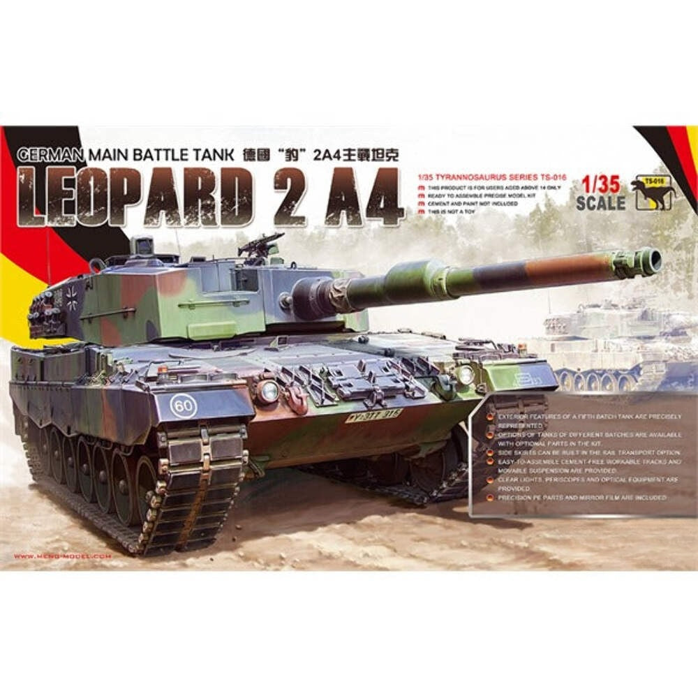 Meng TS016 1/35 Leopard 2 A4 — scale model kit