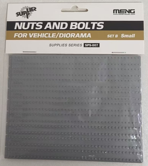 Meng SPS007 1/35 Nuts and Bolts Set B (Small)