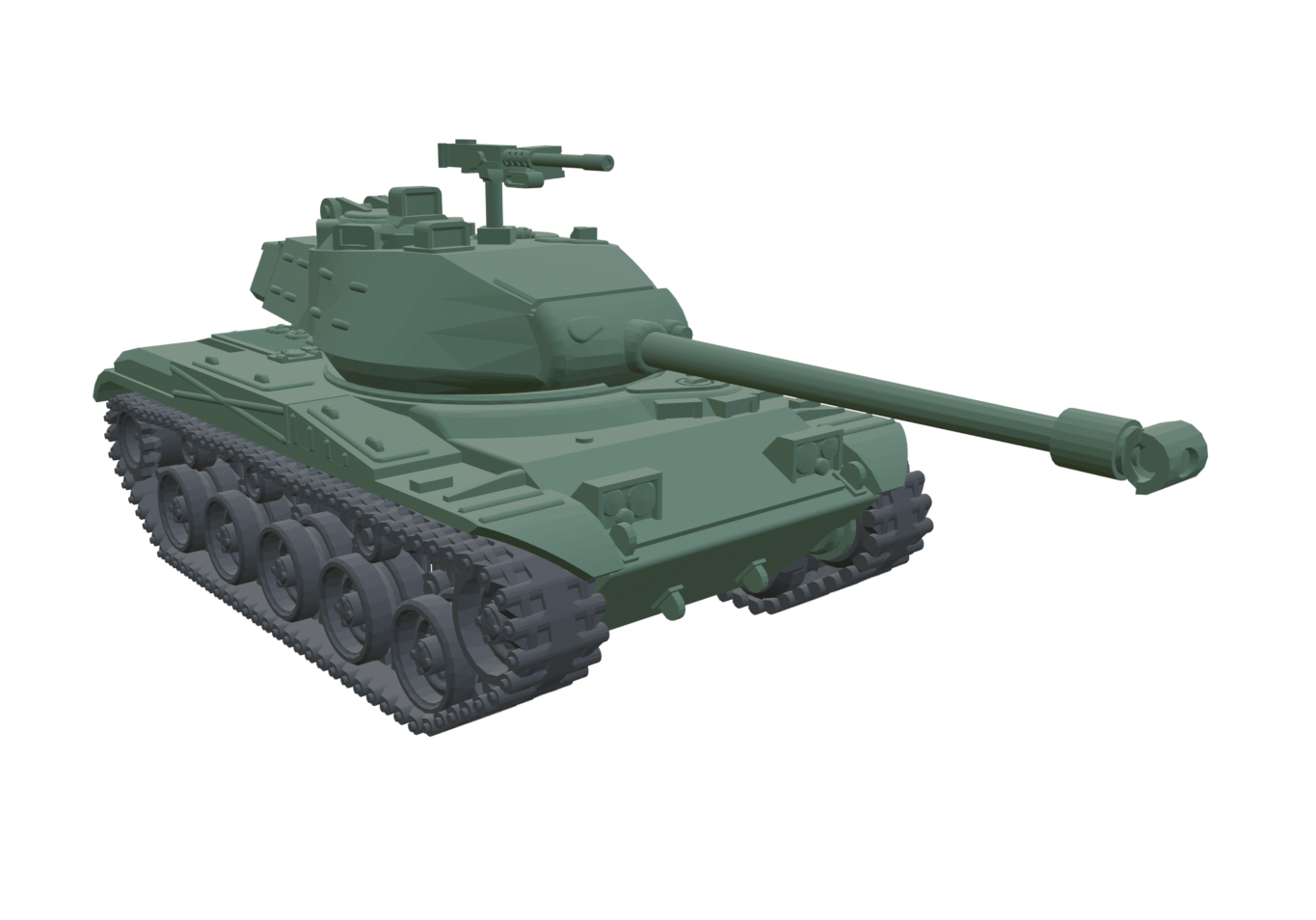 SSMODEL MODEL KIT 1/144 M41 tank VLT144USA0002