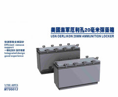 SSMODEL M700013  1/700Scale 20mm Erlikon ammo box
