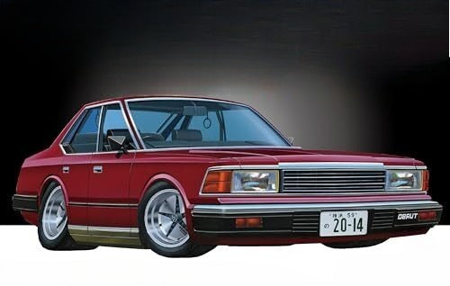 Fujimi 04717 ID-50 Nissan Cedric/Gloria Turbo (430) 1/24 Scale Plastic Model Kit